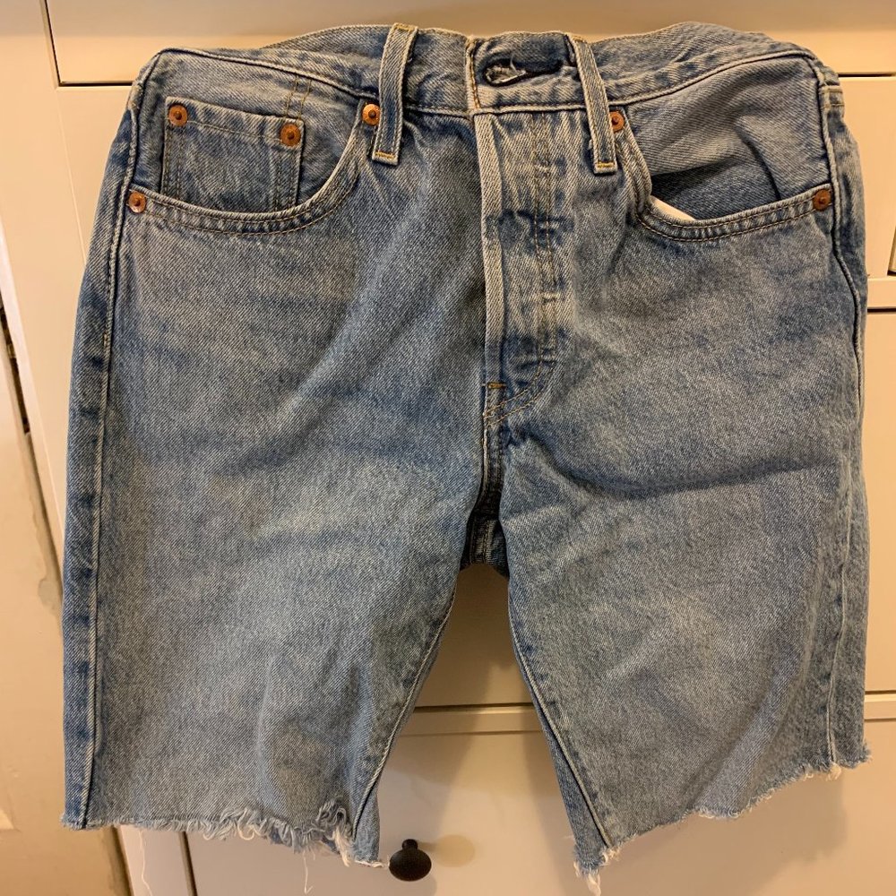 Levi's Long Denim Shorts